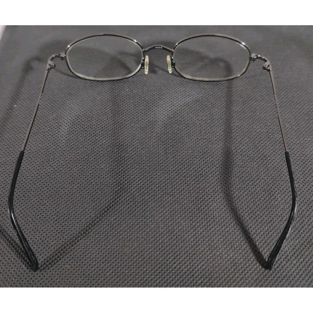 VTG LensCrafters LC713 Shiny Gun Metal Full Rim Eyeglass Frames Only 51-19-140